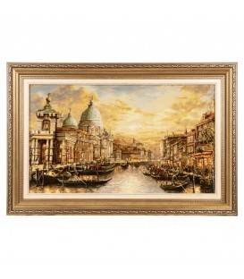 Tappeto persiano Tabriz a disegno pittorico codice 903916