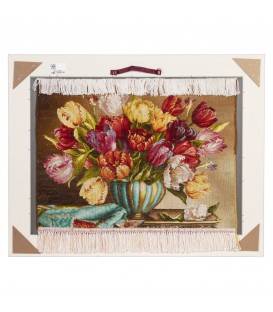Tableau tapis persan Tabriz fait main Réf ID 903934