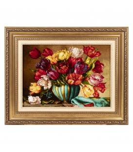 Handgeknüpfter Tabriz Bildteppiche Ziffer 903938