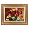 イランの手作り絵画絨毯 タブリーズ 番号 903938