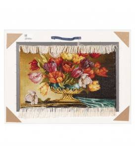 Tableau tapis persan Tabriz fait main Réf ID 903942