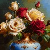 Handgeknüpfter Tabriz Bildteppiche Ziffer 903943