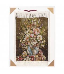 Tableau tapis persan Tabriz fait main Réf ID 903944