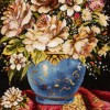 イランの手作り絵画絨毯 タブリーズ 番号 903949