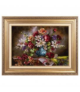 Handgeknüpfter Tabriz Bildteppiche Ziffer 903957