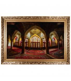 Handgeknüpfter Tabriz Bildteppiche Ziffer 903962