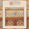 Tappeto persiano Tabriz a disegno pittorico codice 903962
