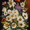 Handgeknüpfter Tabriz Bildteppiche Ziffer 903963
