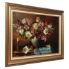Tableau tapis persan Tabriz fait main Réf ID 903964