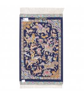 Tableau tapis persan Qom fait main Réf ID 903968