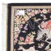 Tappeto persiano Qom a disegno pittorico codice 903972