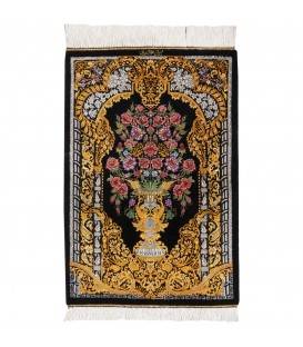 Tableau tapis persan Qom fait main Réf ID 903977