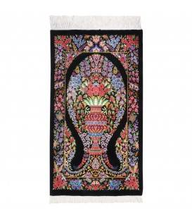 Tableau tapis persan Qom fait main Réf ID 903979