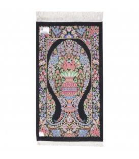 Tableau tapis persan Qom fait main Réf ID 903979