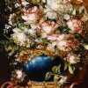 イランの手作り絵画絨毯 タブリーズ 番号 903958