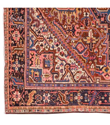 فرش دستباف قدیمی ده متری هریس کد 179556