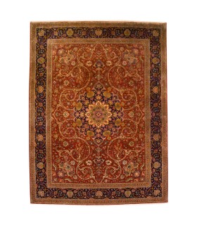 فرش دستباف قدیمی دوازده متری تبریز کد 179559