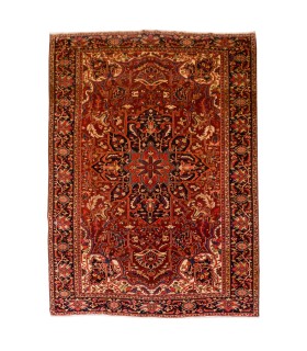 فرش دستباف قدیمی دوازده متری هریس کد 179560