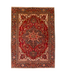فرش دستباف قدیمی هشت و نیم متری شربیان کد 179561