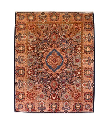 فرش دستباف قدیمی یازده و نیم متری کاشمر کد 179563