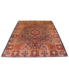 فرش دستباف قدیمی یازده و نیم متری کاشمر کد 179563