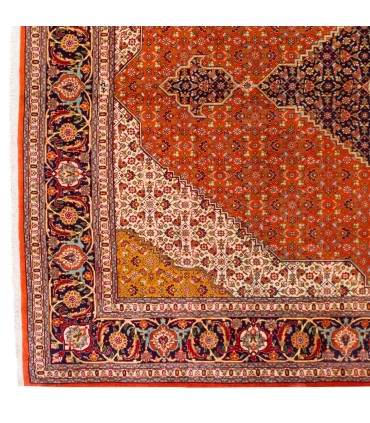 فرش دستباف قدیمی یازده و نیم متری تبریز کد 179564