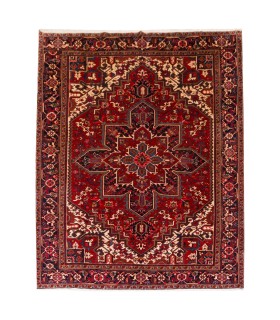 فرش دستباف قدیمی نه متری هریس کد 179566