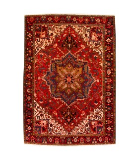 فرش دستباف قدیمی هشت متری هریس کد 179567