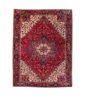 فرش دستباف قدیمی یازده و نیم متری هریس کد 179570