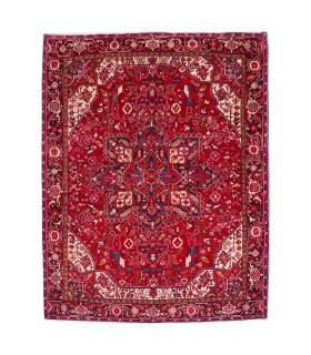 فرش دستباف قدیمی نه و نیم متری هریس کد 179573