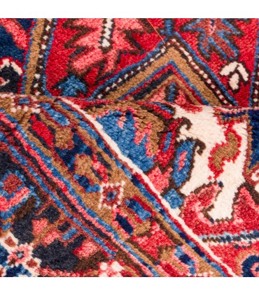 فرش دستباف قدیمی هشت و نیم متری هریس کد 179574