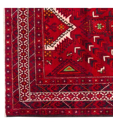 فرش دستباف قدیمی دو و نیم متری بلوچ کد 179579