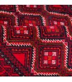 فرش دستباف قدیمی دو و نیم متری بلوچ کد 179584