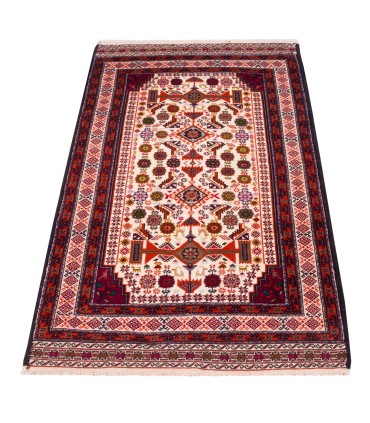 فرش دستباف قدیمی ذرع و نیم بلوچ کد 179586
