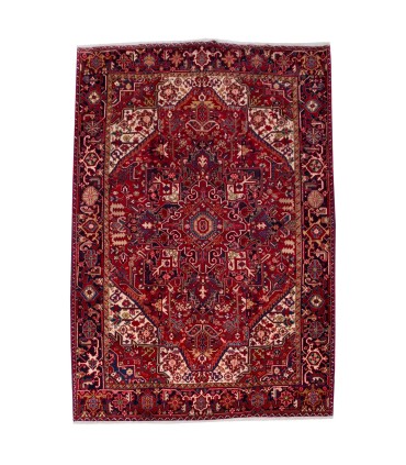 فرش دستباف قدیمی هشت متری هریس کد 179590