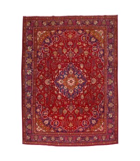 فرش دستباف قدیمی دوازده متری خوی کد 179591