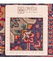 فرش دستباف قدیمی دوازده متری خوی کد 179591