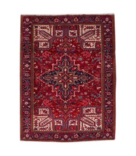 فرش دستباف قدیمی هشت متری هریس کد 179592