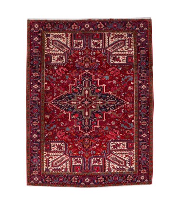 فرش دستباف قدیمی هشت متری هریس کد 179592