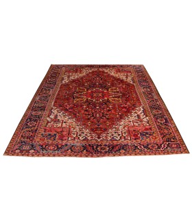 فرش دستباف قدیمی یازده و نیم متری هریس کد 179597