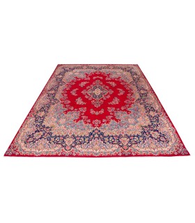 فرش دستباف قدیمی دوازده متری کرمان کد 179598