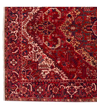 فرش دستباف قدیمی دوازده متری هریس کد 179601