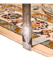 فرش دستباف قدیمی ده و نیم متری کاشان کد 179603