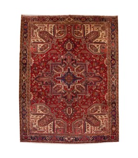 فرش دستباف قدیمی یازده متری هریس کد 179605
