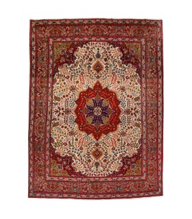 فرش دستباف قدیمی دوازده متری تبریز کد 179606