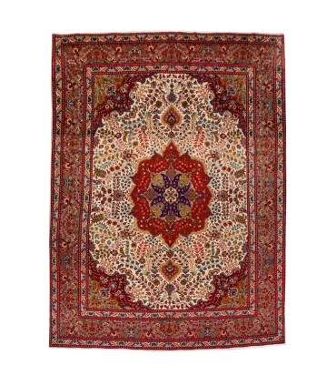 فرش دستباف قدیمی دوازده متری تبریز کد 179606
