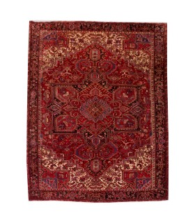 فرش دستباف قدیمی یازده متری هریس کد 179616