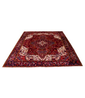 فرش دستباف قدیمی یازده متری هریس کد 179617