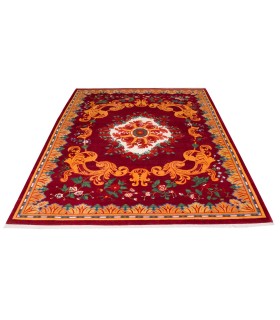 فرش دستباف هفت و نیم متری فراهان کد 179633