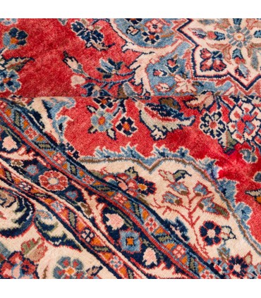 فرش دستباف قدیمی نه و نیم متری همدان کد 179634